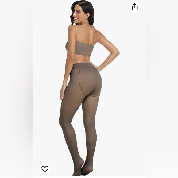 Footed Fleece lined leggings - Picture 5 of 8